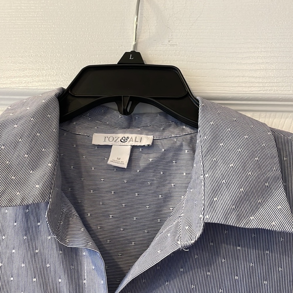 Blue button down - Picture 2 of 5